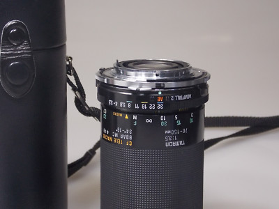 TAMRON 70-150mm 1:3.5 TELE MACRO ZOOM LENS w/ tamron ADAPTALL 2