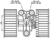 InnenraumgebläSe Mahle AB 81 000S FüR BMW E53 X5 E39 76Mm 312W 12V 5Er Touring