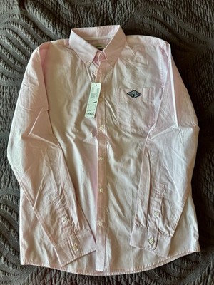 ESPRIT Herren Hemd Rosa Gr. M Neu mit Etikett 100% Baumwolle