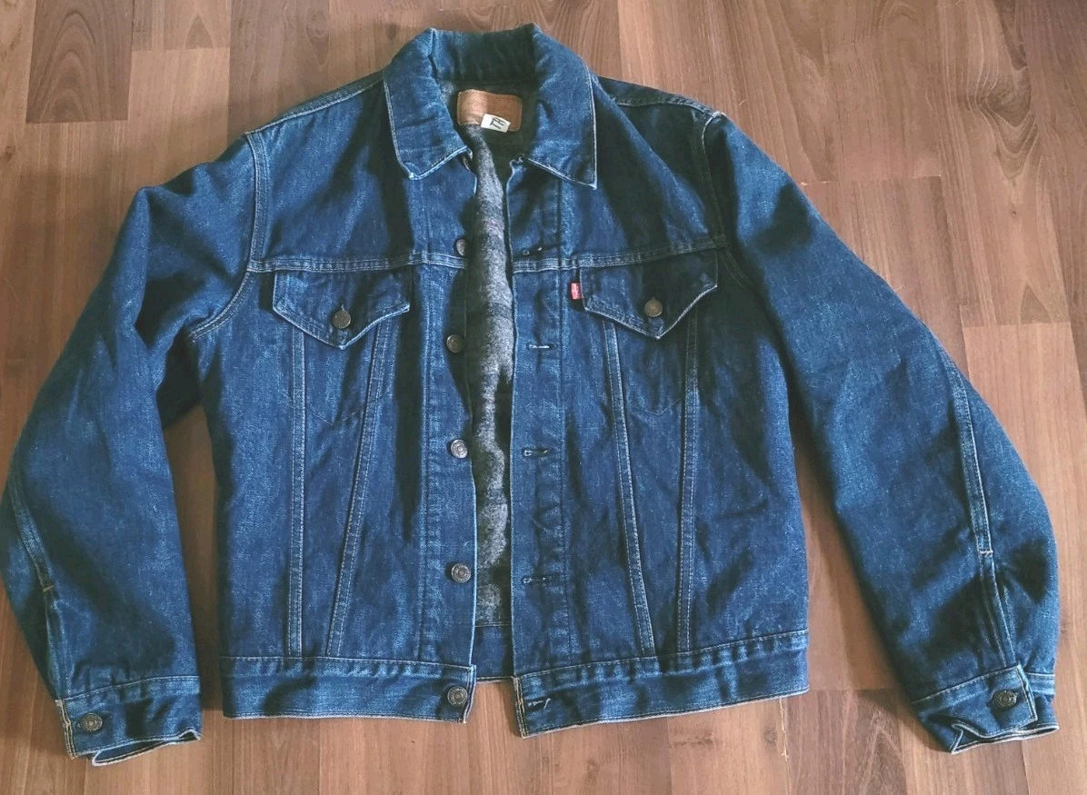 vintage mens levi jean jacket products for sale | eBay