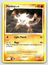 Mankey 79/106 Common Great Encounters Pokemon Lightly Played