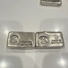 Prospector's Gold & Gems 5 oz .999 Silver Bars, Set of 2, 10 Troy Oz Total