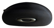 OAKLEY BLACK LARGE ZIPPER COMPARTMENT SUNGLASS EYEGLASSES OPTICAL CASE ONLY