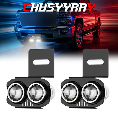 2026 Upgraded 3570 LED License Plate Spotlights Remote Control Off-Road Lights