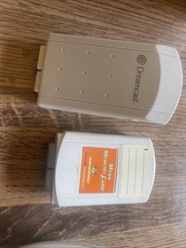 SEGA  Dreamcast Controller, OEM Rumble Pack, Performance Memory Pack