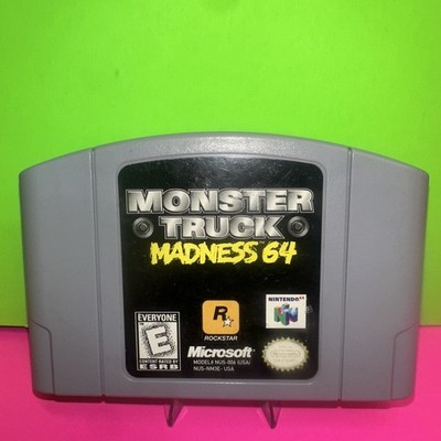 Monster Truck Madness (Nintendo 64 N64) *Authentic*Game Cartridge ~Tested~L@@K