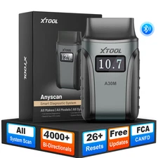 USED XTOOL A30M OBD2 Scanner Code Reader Full System Car Diagnostic Tool NEWEST 