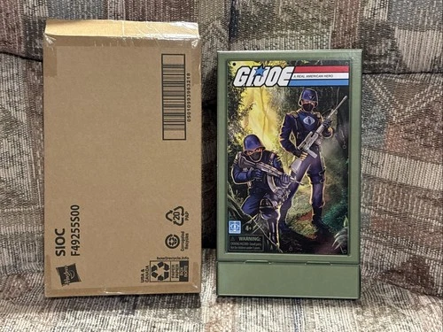 HASBRO GI JOE RETRO COLLECTION O-RING COBRA OFFICER AND TROOPER 3.75" SET SEALED