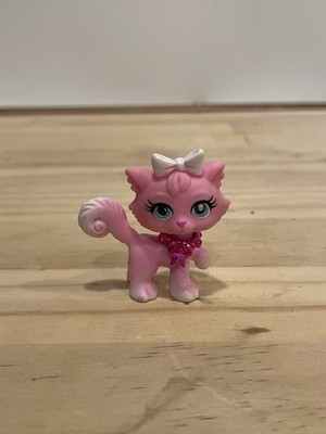 Polly Pocket Sparkling Pets #35 Kitty Cat Pretend Play Animal Figure Toy pink