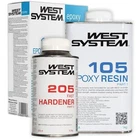 West System A Pack (205 Hardener) with Pump Set & FREE 655-1 Epoxy Kit.