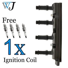 Ignition Coil+4X Iridium Spark Plug Kit For 2011-2021 Chevrolet Trax   55579072 