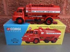 Bedford S Type Eliptical Tanker Esso - Corgi 1/50 Scale Ltd Ed BOXED
