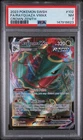 2023 POKEMON SWORD & SHIELD CROWN ZENITH #102 FULL ART/RAYQUAZA VMAX PSA 7