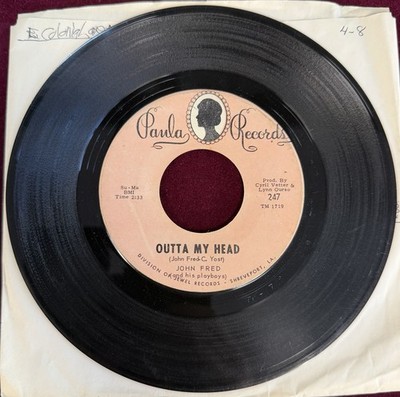 John Fred And His Playboys* - Outta My Head / Loves Come In Time 7'' Garage Rock