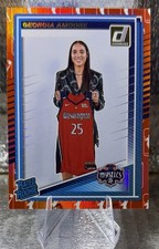 2025 Donruss GEORGIA AMOORE #96 WNBA LOGO HOLO Rated Rookie 💥SSP CASE HIT💥