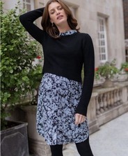 Seraphine Floral Print Detachable Top Maternity Nursing Sz 10 BNWT