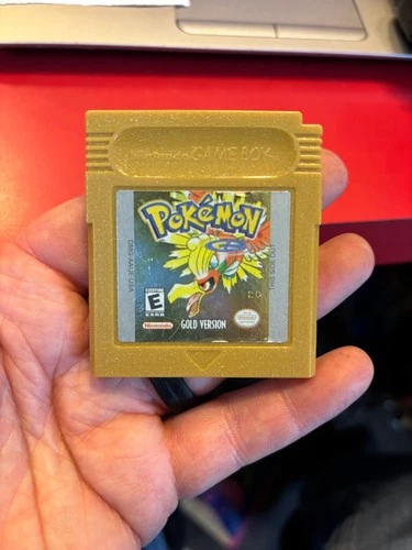 Pokemon GOLD Version (Nintendo GameBoy, 2000) Authentic TESTED, WORKS ~SEE PHOTO