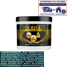 250ml Vita Keratin Salon Daily Treatment Silky Straight For frizzy hair
