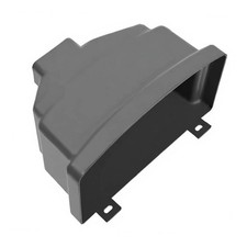 Square rainwater collection system with downpipe diversion for garden, house