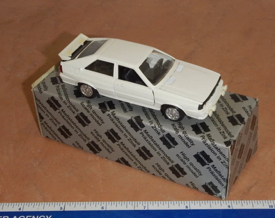 VINTAGE CONRAD 1/43 SCALE - AUDI QUATTRO, #1020, MADE IN WEST GERMANY - Image 2 of 2