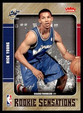 2007-08 Fleer Rookie Sensations Glossy Nick Young Washington Wizards #RS-15