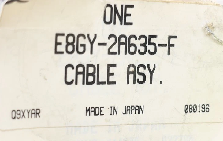 NEW OEM Ford Rear Left Parking Brake Cable E8GY-2A635-F Mercury Tracer 1988-1989 - Imagem 3 de 4