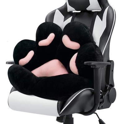 MOONBEEKI Cat Paw Cushion Chair Comfy Kawaii Plush Seat Cushions Shape Lazy P...