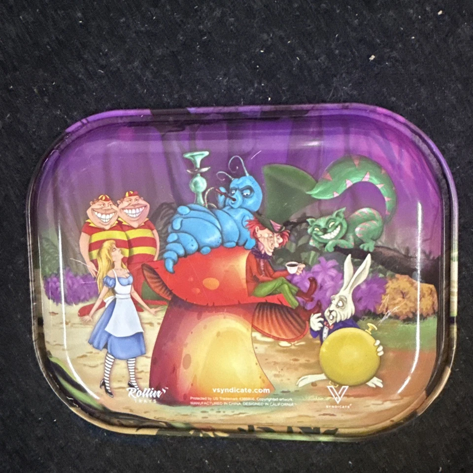 Bandeja enrollable de metal V Syndicate Alice Girly 3D fabricante de papel Foto 2 de 2