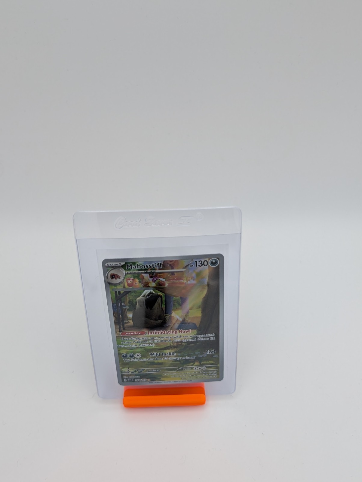 Mabosstiff 218/198 SV01: Scarlet & Violet Base Set Holo