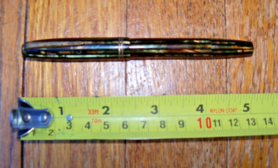 1942 PARKER DUOFOLD VACUMATIC VINTAGE FOUNTAIN PEN with Arnold Pen Co Inc. Nib
