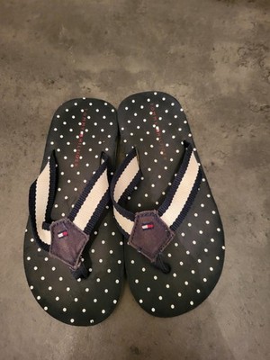 Tommy Hilfiger FlipFlops Ca. Gr. 31 Marine Blau Maritim Super Zustand