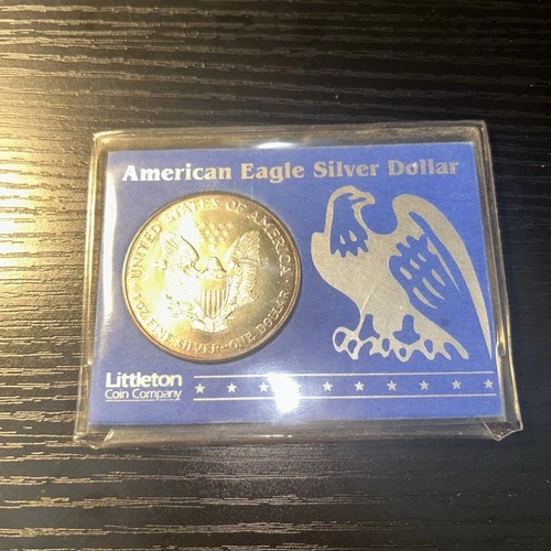 1995 American Silver Eagle 1 Troy Oz. .999 Fine Silver One Dollar Coin