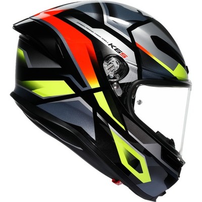 AGV K6 S Erazer Helmet - Black/Red/Yellow - X-Large XL