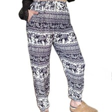 MADE IN THAILAND - Small, deep pocket drawstring elastic waistband