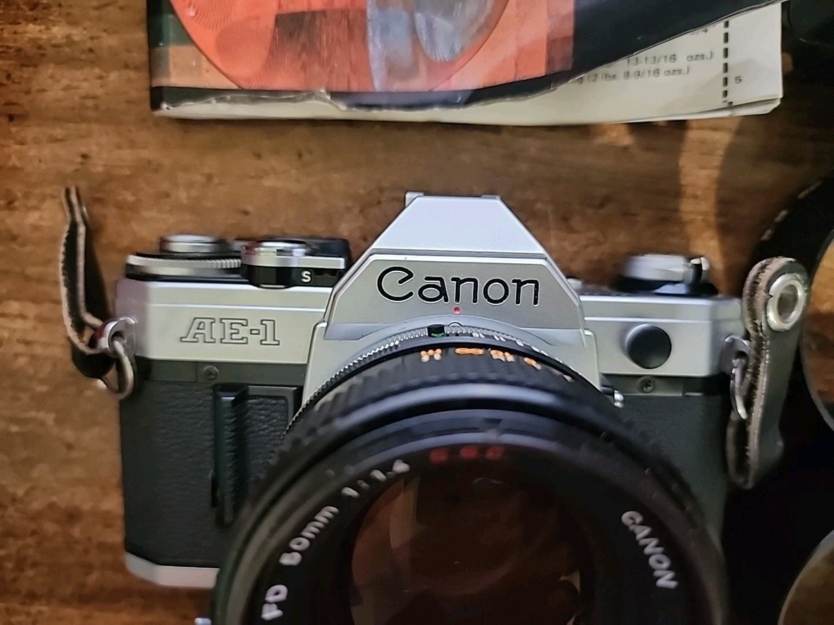 Canon AE-1 35mm SLR Film Camera with 50mm 1:1.4 Lens 33172404512| eBay