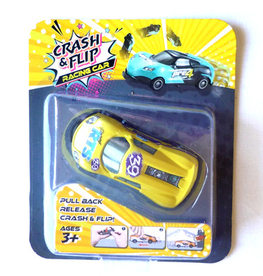 Pull Back Release Crash & Flip Rennwagen