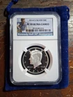 2014 S NGC PF70 ULTRA CAMEO SILVER PROOF KENNEDY HALF DOLLAR