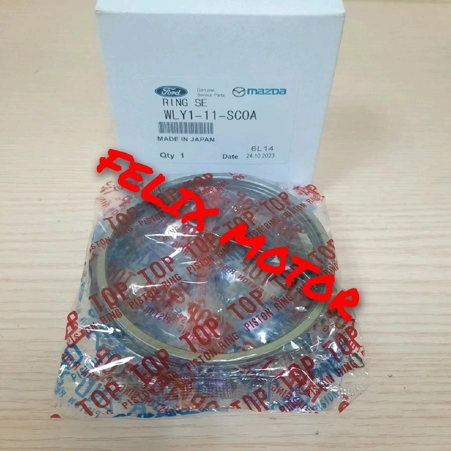 Juego de anillos de pistón de motor 0,50 para 2,5 L Mazda B2500 2002-2006 WLY1-11-SC0A Foto 4 de 4