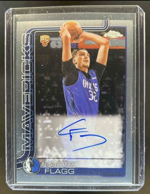 #ad 2025 26 Topps Chrome Cooper Flagg Rookie Auto RC Chase Pack $17.50