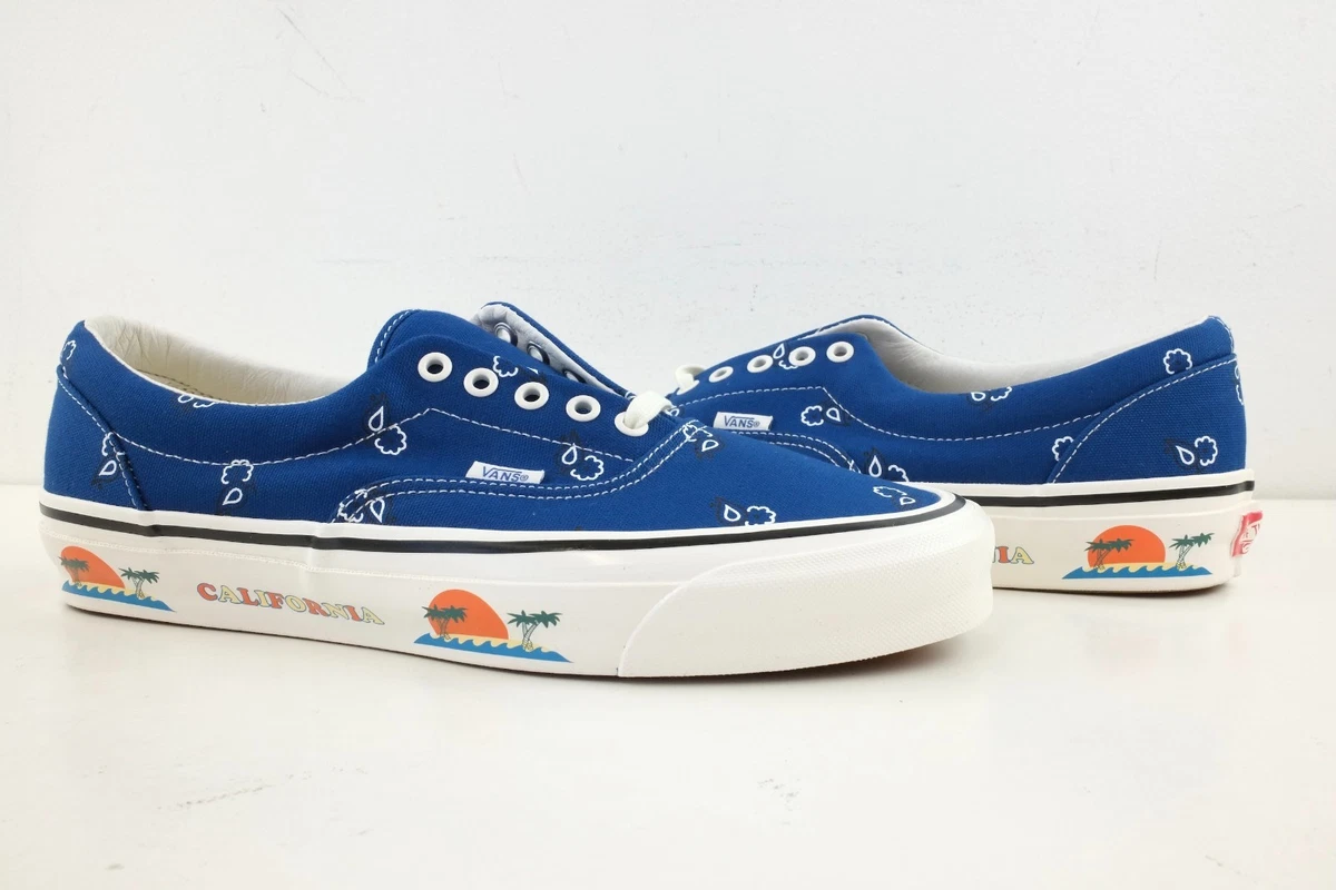 Vans OG Era LX Paisley - True Blue for sale | eBay