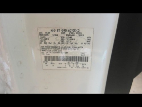Chassis ECM ABS 2WD Fits 09 FORD F150 PICKUP 1326669 - Picture 7 of 12