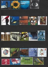 Great Britain .. Used British Decimal Commemorative Postage Stamps .. 17108