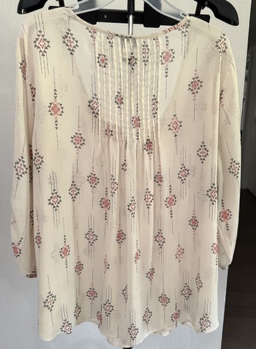 Toward size 2 blouse