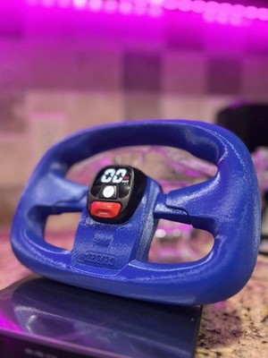 BLUE   Segway Ninebot S Max Steering Wheel - OEM Clone - NEW! - Vx20 Model