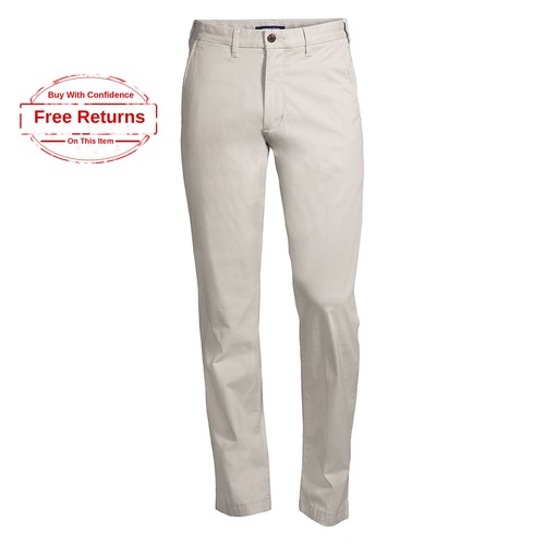 35x32 LANDS END Mens Comfort Stretch 