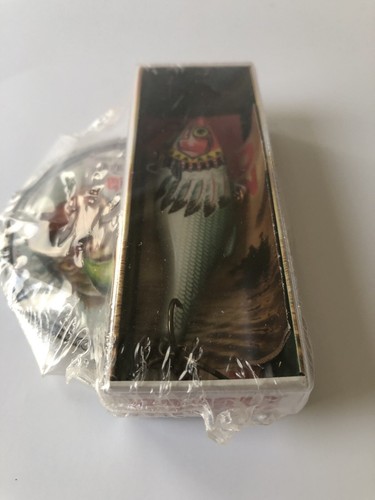 Vintage RAPALA RED MAN Chewing Tobacco Logo Lure W/CD-ROM Game - New Sealed - Picture 5 of 7