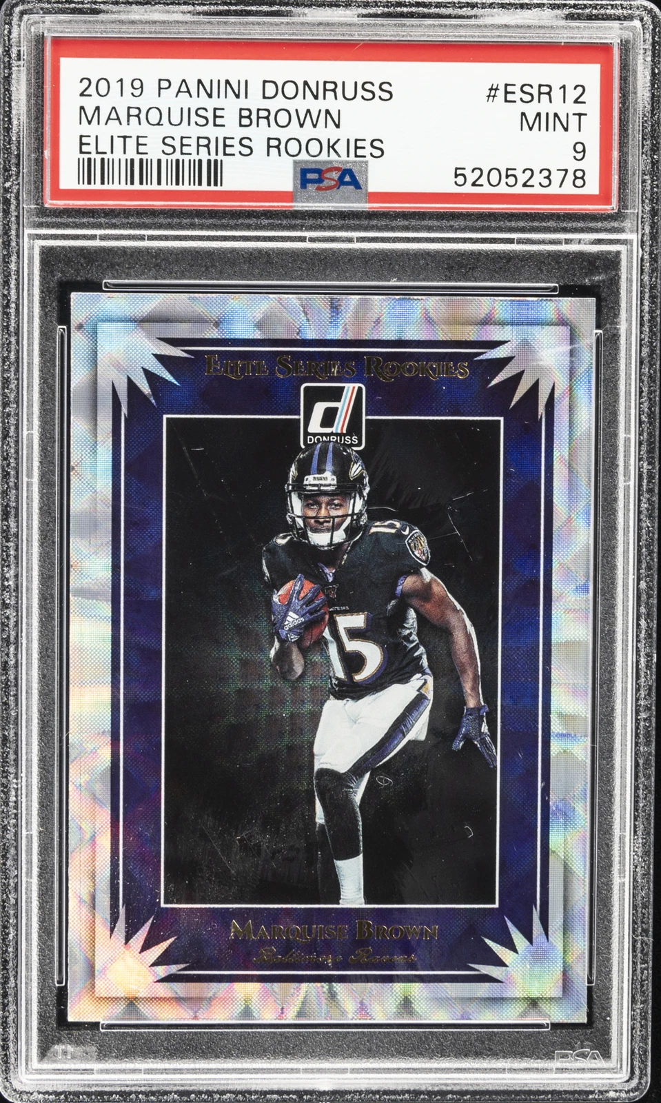 Marquise Brown Panini Donruss Elite Series Rookies #ESR12 Base