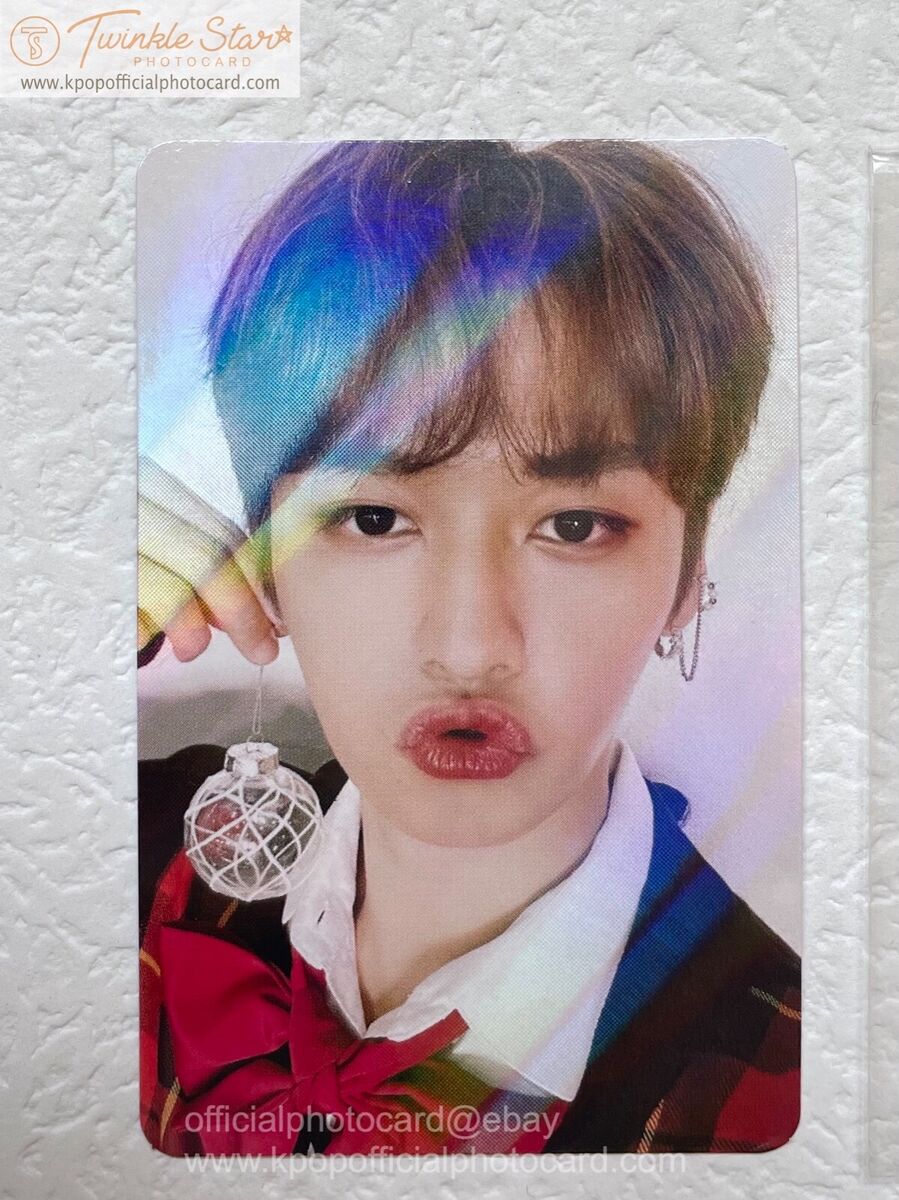 Stray Kids Official Photocard Christmas EveL Hyunjin Han Stray Kids Official Photocard Christmas EveL Hyunjin Han