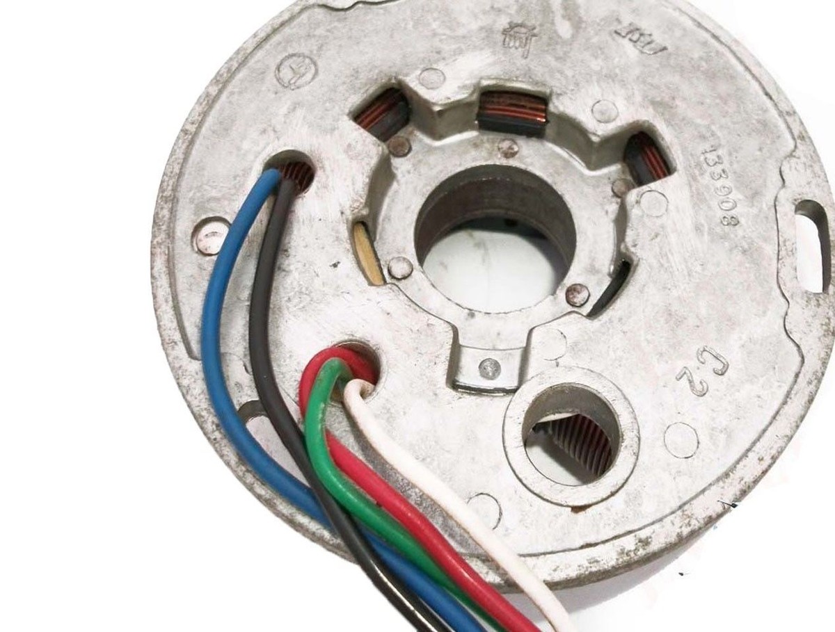 フル Vespa Electronic Stator Plate Assembly 12 Volt PX PE & LML