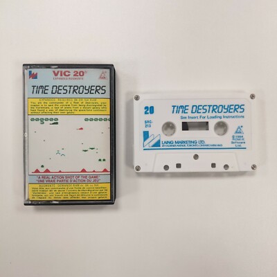Time Destroyers Commodore VIC-20 Untested